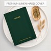 ZICOTO Aesthetic Thick Linen Journal Notebook For Women - Modern