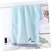 TOVINANNA Cotton Washcloth Face Towel Bath Towel Soft Absorbent Embroidered