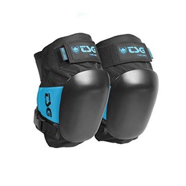 TSG Knee Pads - Force III A (Special ACF Impact Protection) or Force V | Skateboard, Hardshell, EVA, Nylon, Adults, Certified, Ergonomic, Slim Profile, Neoprene Butterfly Straps, Open Back Design