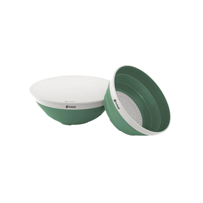 Outwell Collaps Bowl Set Shadow Green Colour Shadow Green
