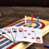 9pcs Cribbage Board Pegs, Plastic Cribbage Pegs Fit 1/8 Holes