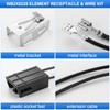 Catilon WB2X8228 Element Receptacle and Wire Kit, Compatible with GE