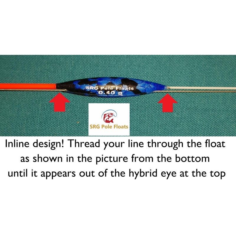 SRG Pole Floats SRG101 Pack of 6 x Pole Floats