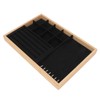 Jewelry Drawer Insert Multipurpose Triple Use Jewelry Display Tray for