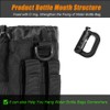 Upgraded Tactical Drawstring Molle Water Bottle Holder Tactical Pouches (NEW-2P