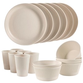 Wheat Straw Dinnerware Sets