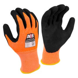 Radians RWG559 Axis Cut Protection Level A6 Sandy Nitrile Coated Palm Glove