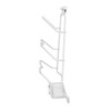 Pot Lid Organizer 30kg Load 3 Lid Capacity S Shaped
