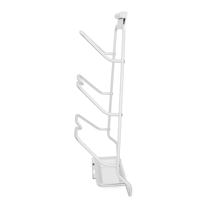 Pot Lid Organizer 30kg Load 3 Lid Capacity S Shaped