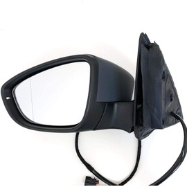 KarParts360: For 2011-2017 Volkswagen Jetta Door Mirror - Driver Side - Heated, Power, W/O Memory Function W/Signal Light