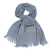 Imabari Towel Imabari Scarf 70 Short (02. Blue Gray)