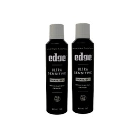 Edge Ultra Sensitive Shave Gel with Colloidal Oatmeal 7 oz (Pack of 2)