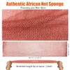 Esponja Red Africana Unifab Baño Exfoliante Real Paño Lavado Corporal