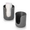 Viosuniu 3 oz Original Ceramic Bathroom Cup Dispenser with 5