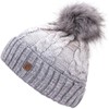 Faera Winter Hat - Warm Lined Faux Fur Bobble Hat
