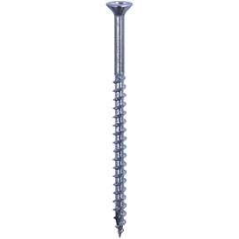 DAIDOHANT 10176974 SUS410 Stainless Steel Screws, Thin Shaft, Coarse Thread, Nominal Diameter (D) 0.1 inches (3.8 mm) x Length (L) 2.6 inches (65 mm), Flexible, Half-Thread, Pack of 80