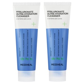 Mediheal Hyaluronic Acid Density Moisturizing Cleansing Foam, 120ml, 2 pieces / 메디힐 히알루론산 밀도보습 클렌징폼, 120ml, 2개