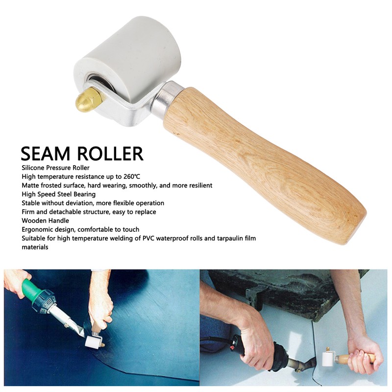 Seam Roller 37mm Diameter 45mm Width High Temperature Resistant Silicone