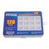 BOJACK 12 Values 120 pcs Fast Blow Glass Fuses Assortment