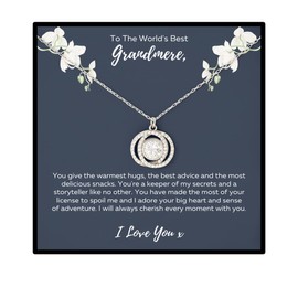 Grandmere Necklace From Grandchildren, World's Best Grandmere Gifts, Gift for Grandmere, Grandmere Mother's Day, Grandmere Birthday Jewelry, Grandmere Gift Ideas, Grandmere Christmas