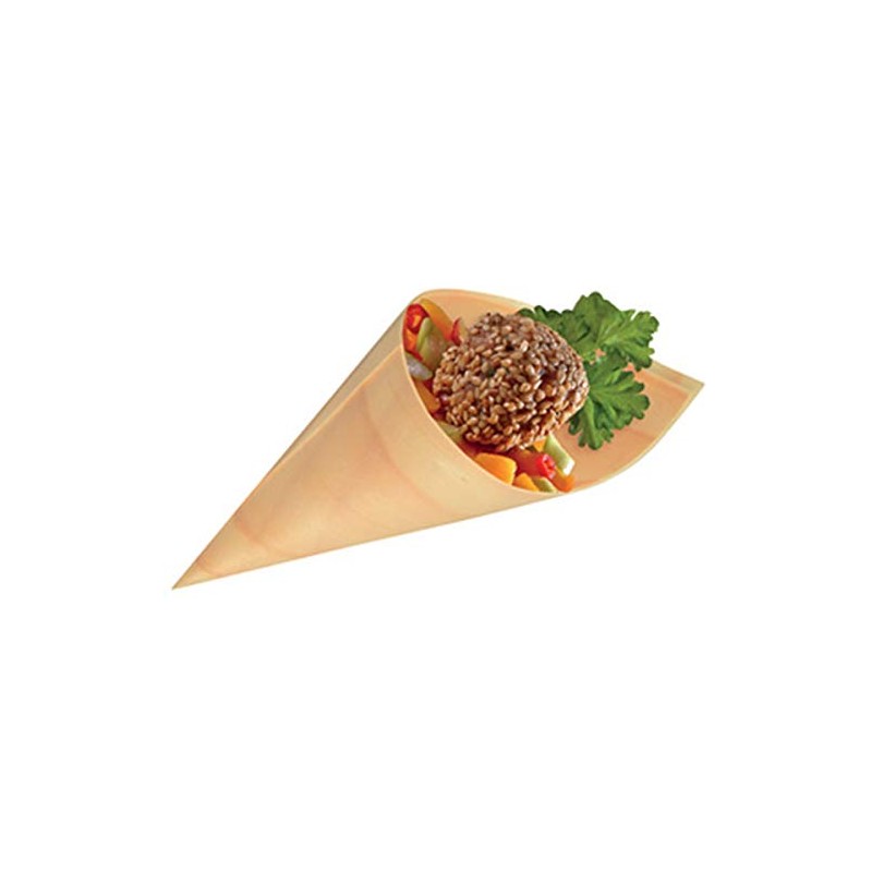 PAPSTAR 85675 Finger Food Spitztte Pure, Diameter 100 mm