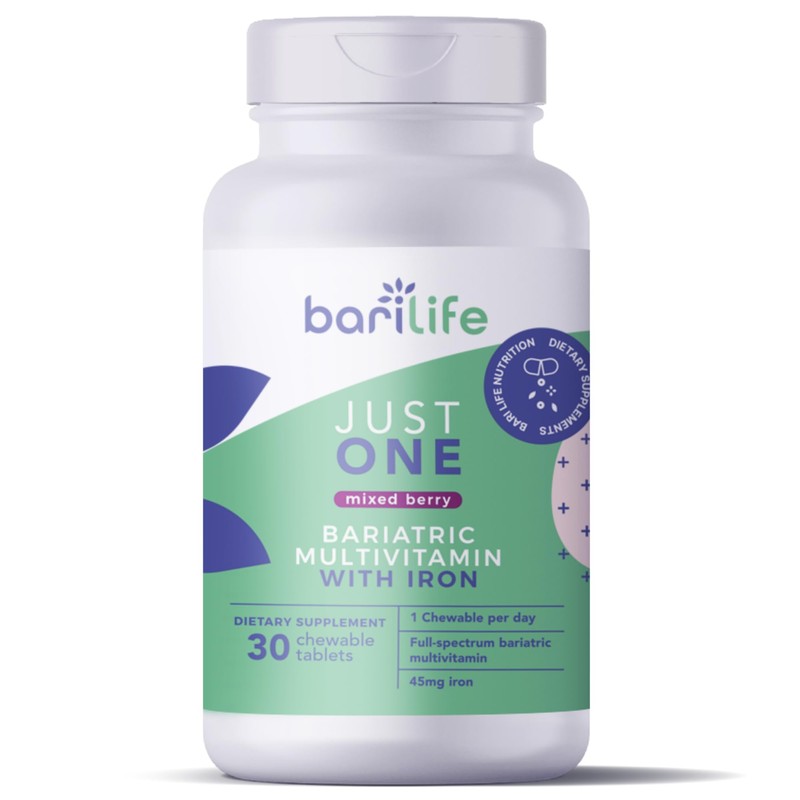 Bari Life Just One Chewable, Once Daily Bariatric Multivitamin and