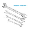 Capri Tools Super-Thin Open End Wrench Set, SAE, 1/4 to