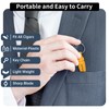 Demcigar Cigar Punch, Sharp Cutter Punch with Key Chain, Mini