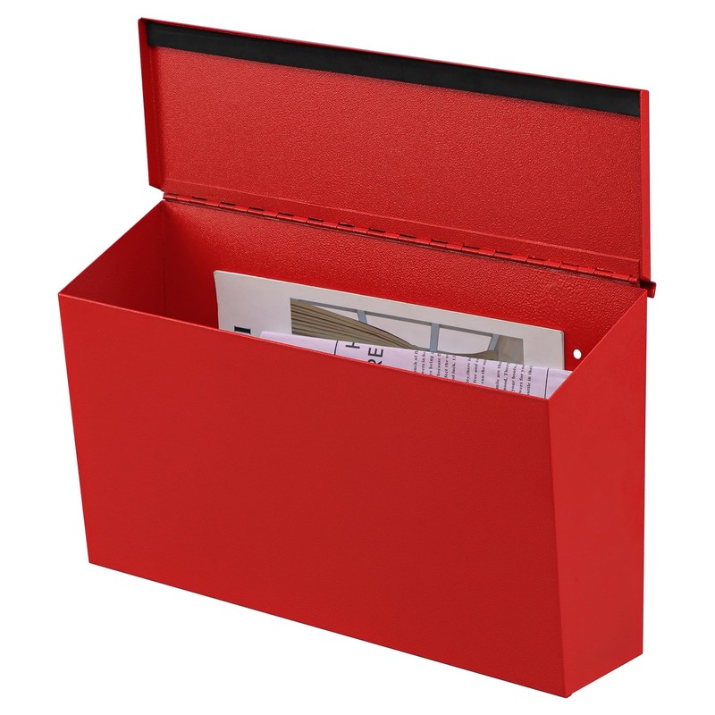 KYODOLED Wall-Mount Mailbox, Large Capacity Mail Box, Galvanized Steel Rust-Proof