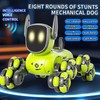elecci 4WD Remote-Controlled All-Terrain Stunt Robot, Multi Function RC Car