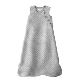 Little Planet by carter's Unisex-Baby Baby Organic Cotton Wearable Blanket, Grey, Small
