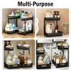 ARSTPEOE Under Sink Organizer - 2 Packs Multi-Purpose Pull-Out Storage