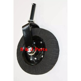 S&J Tail Wheel Assembly 15"-1 1/2 Yoke–Cast Iron Hub-Bush Hog, Land Pride, Rhino