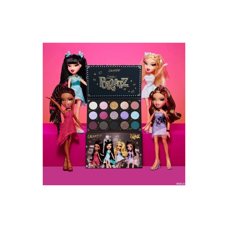 Bratz X Colourpop, Paleta De Sombras 100 Sombra Café
