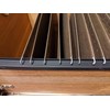 Custom Accents PVC Hanging File Rail for 1/2 Drawer Sides