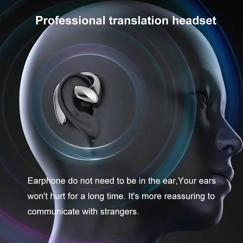 M8 Language Translator Earbuds Smart 144 Languages High Accuracy Wireless