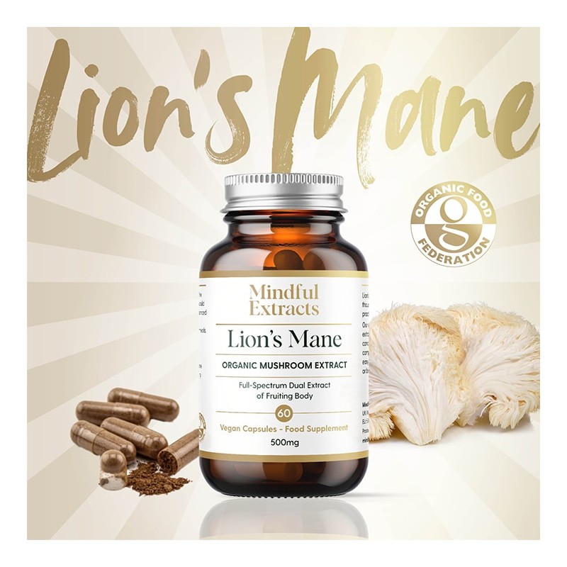 Mindful Extracts Organ Lion’s Mane Extract 60