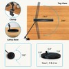 Uplift Desk E7 LED Clamp Lamp (Black)