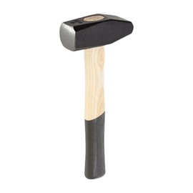 Picard Blacksmith Hammer 1250g – German Short Pattern, Hand-Forged, Powder-Coated Head, Hardened Alloy Steel, Ash Handle, Traditional Forging Tool – 0000131-1250