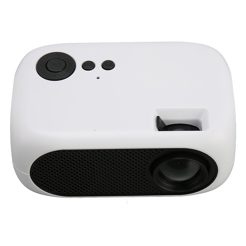 M24 Mini Portable Projector Multifunction 360 Degree Surround Sound Home