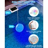 Pool Lights, Upgraded Solar Submersible LED Lights with Remote, 4.55