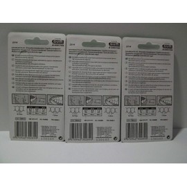 GUM BI-DIRECTION Interdentalbürsten 6 Stück hellblau 0,9mm, 3er Vorteilspack (3x 6 Stück)