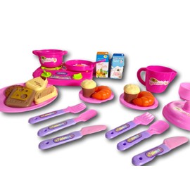 Juguete Set de Platos y Comidita