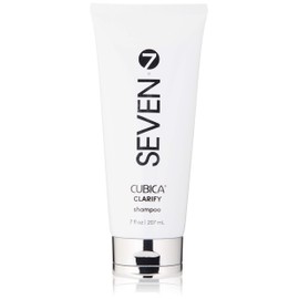 SEVEN Hair Care Cubica Clarifying Shampoo for Women & Men, Detox and Minimize Dry Scalp + Buildup with Rosemary, Eucalyptus & Rose Hip Oil, Cruelty Free, Sulfate Free, Made in USA, 7 oz
