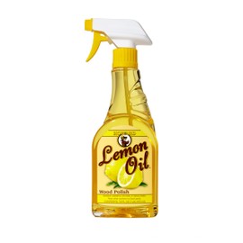 Howard Products Lemon Oil Furniture Polish - 16-Ounce, Wood Cleaner with Natural Shine for Furniture Care