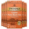 Twinings Ceylon Pure Black Tea Individually Wrapped Bags, 20 Count