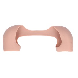 Silicone Shoulder Pad Concealed Soft Elastic Breathable Silicone Anti Slip Shoulder Enhancer for Men Women Skin Color S