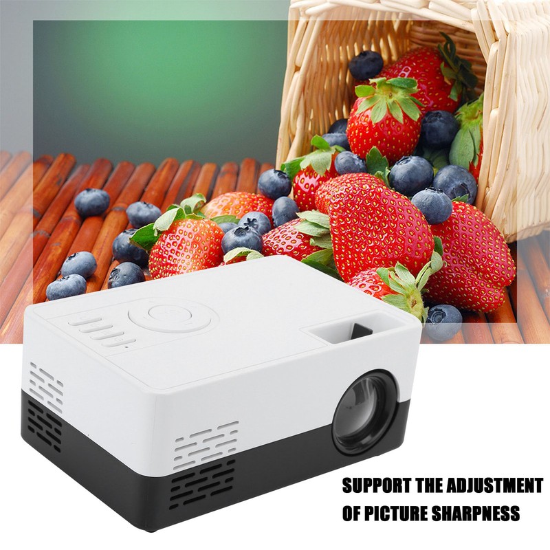 Mini Portable Projector LED Home Theater Video Media Player Projector