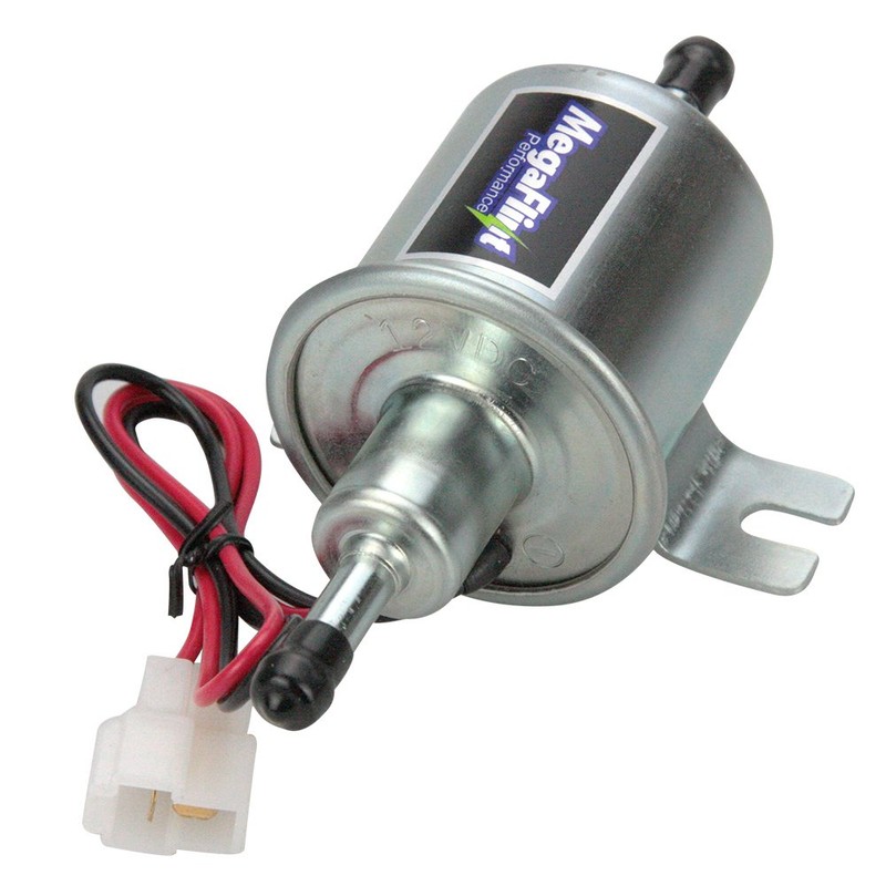MegaFlint Universal 12V Low Pressure Gas Diesel Inline Electric Fuel