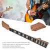Wood Electric Guitar Neck 22Frets Rosewood Fingerboard with Trapezoidal Inlay